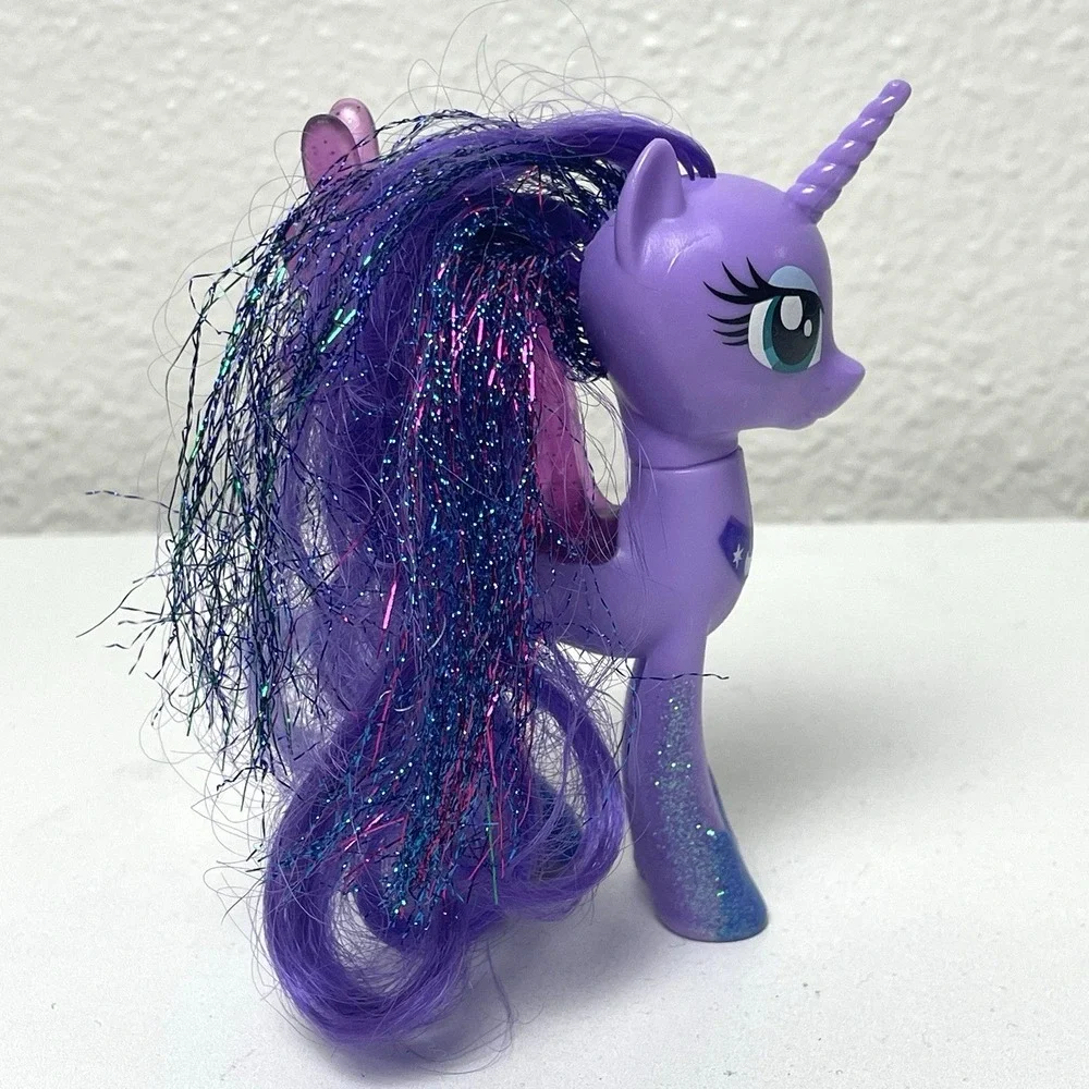 2016 My Little Pony Princess Luna Glitter Tinsel Hair 4.5